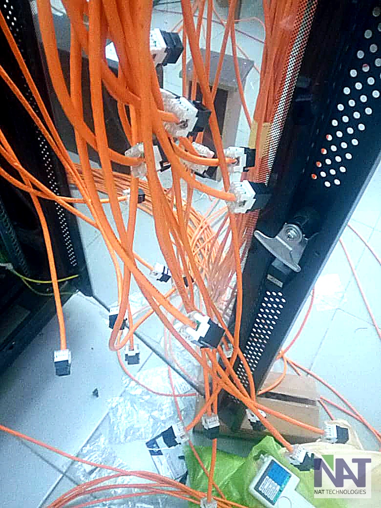 Structured Fibre Optic Cabling Installation